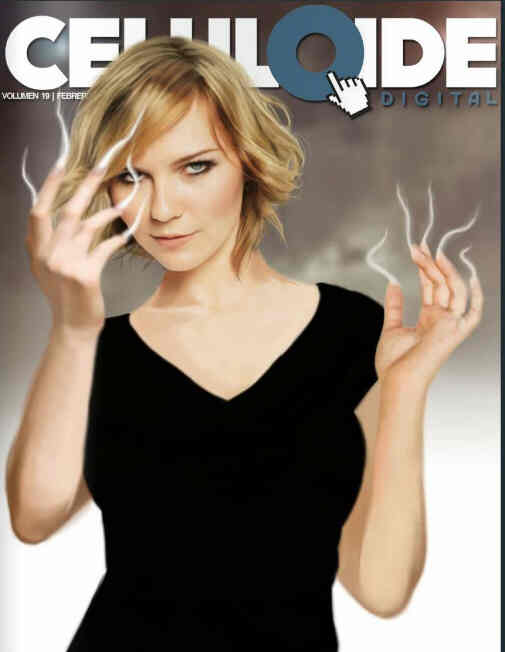 CELULOIDE DIGITAL magazine side cover February 2012