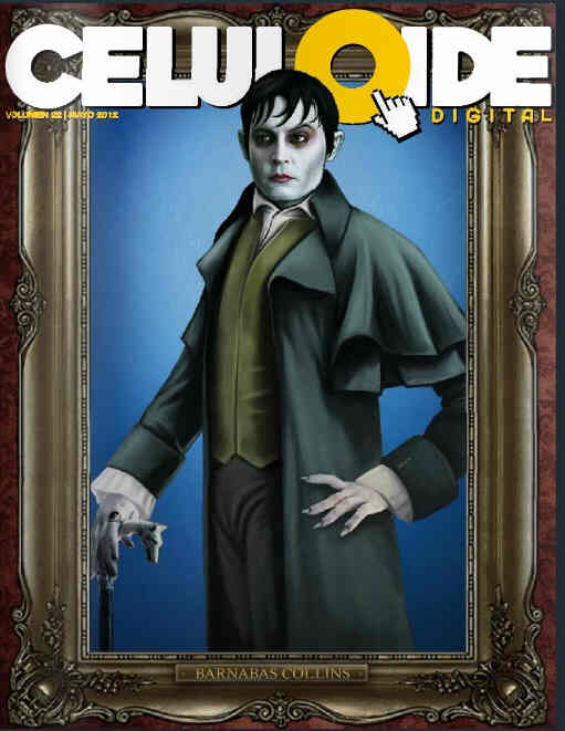 CELULOIDE DIGITAL magazine side cover May 2012