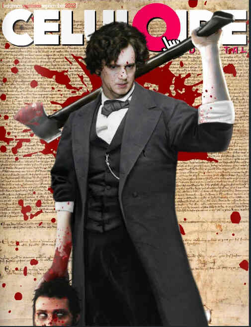 CELULOIDE DIGITAL magazine side cover September 2012