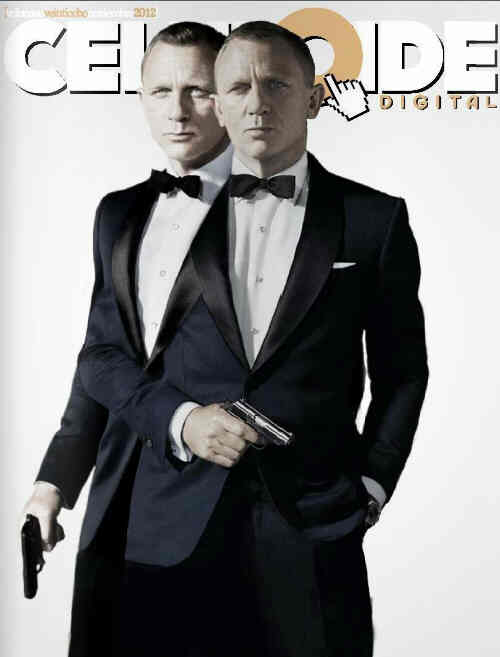 CELULOIDE DIGITAL magazine side cover November 2012