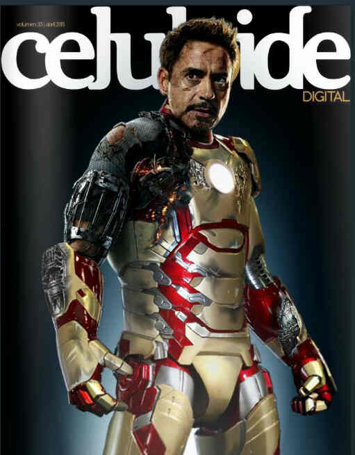 CELULOIDE DIGITAL magazine side cover April 2013