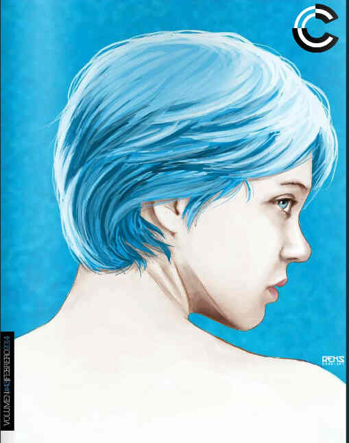 CELULOIDE DIGITAL magazine side cover February 2014