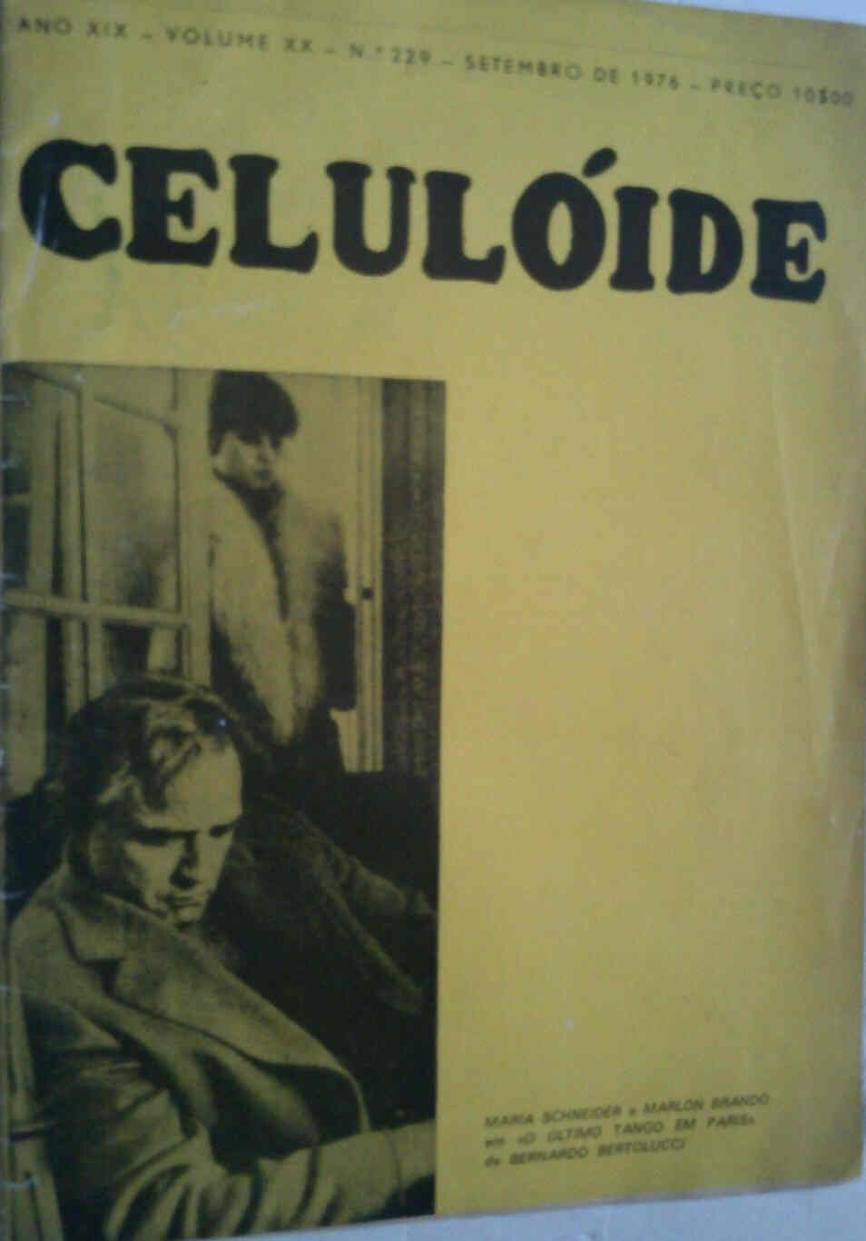 CELULOIDE magazine side cover Issue 229 September 1976