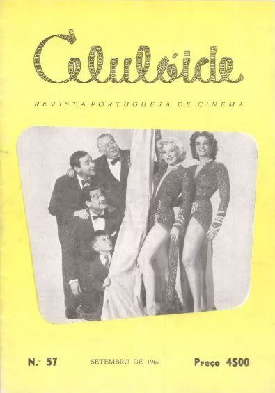 CELULOIDE magazine side cover Issue 57 September 1962