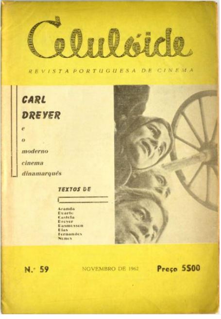 CELULOIDE magazine side cover Issue 59  November 1962