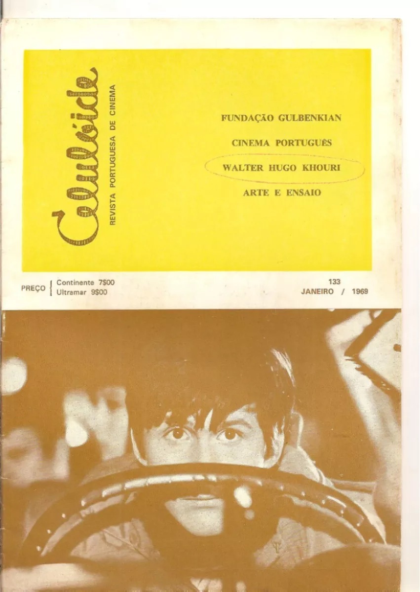 CELULOIDE magazine side cover Issue 133  January 1969