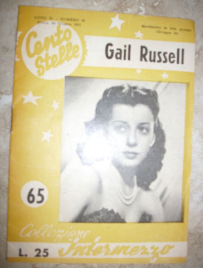 CENTO STELLE magazine side cover Issue 65 23 June 1951