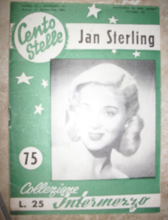 CENTO STELLE magazine side cover Issue 75 1 September 1951