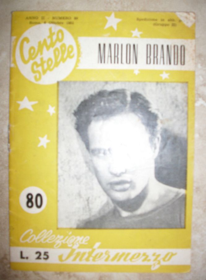 CENTO STELLE magazine side cover Issue 80 6 October 1951