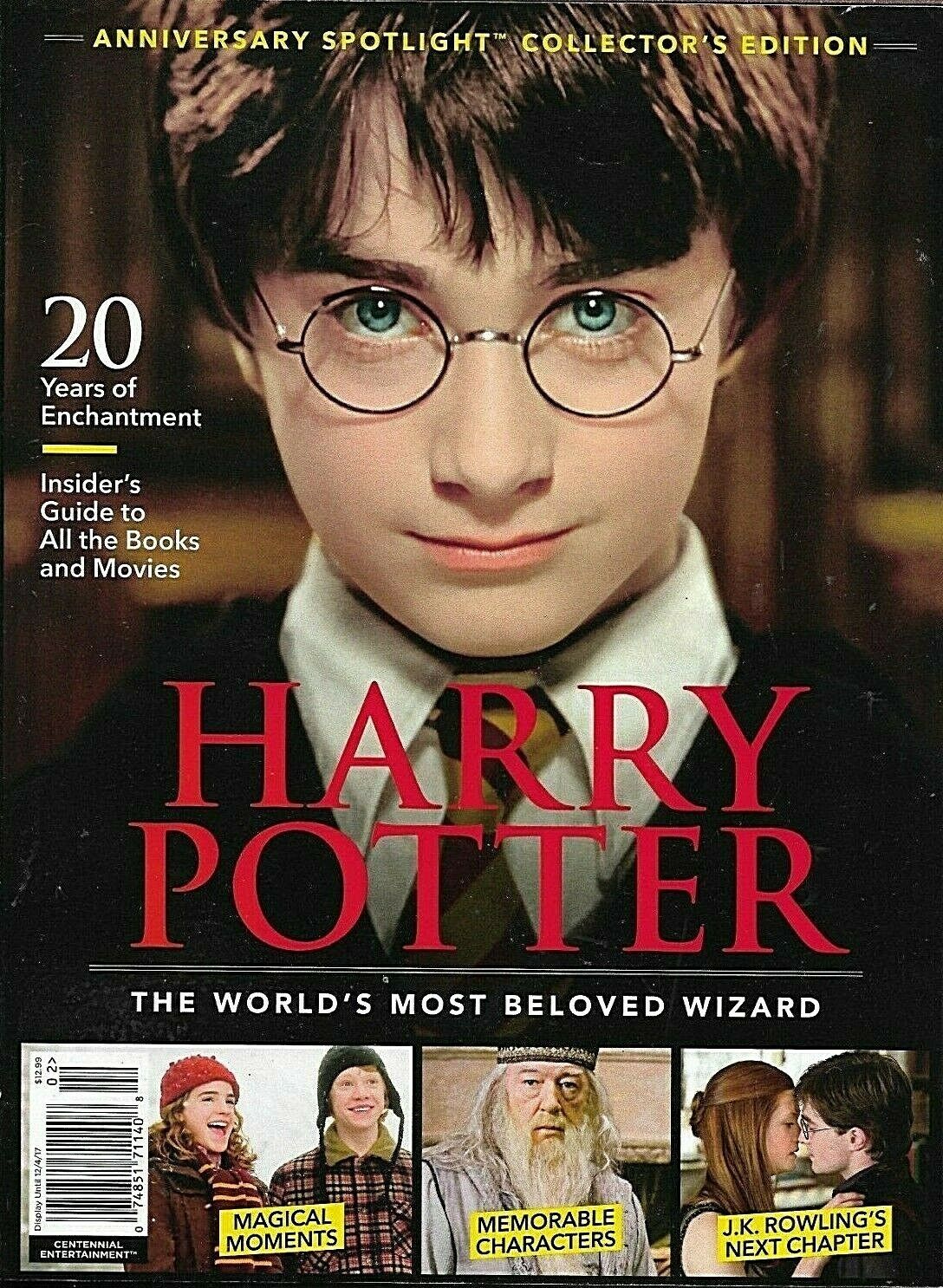 CENTENNIAL ENTERTAINMENT ANNIVERSARY SPOTLIGHT magazine side cover  October 2017