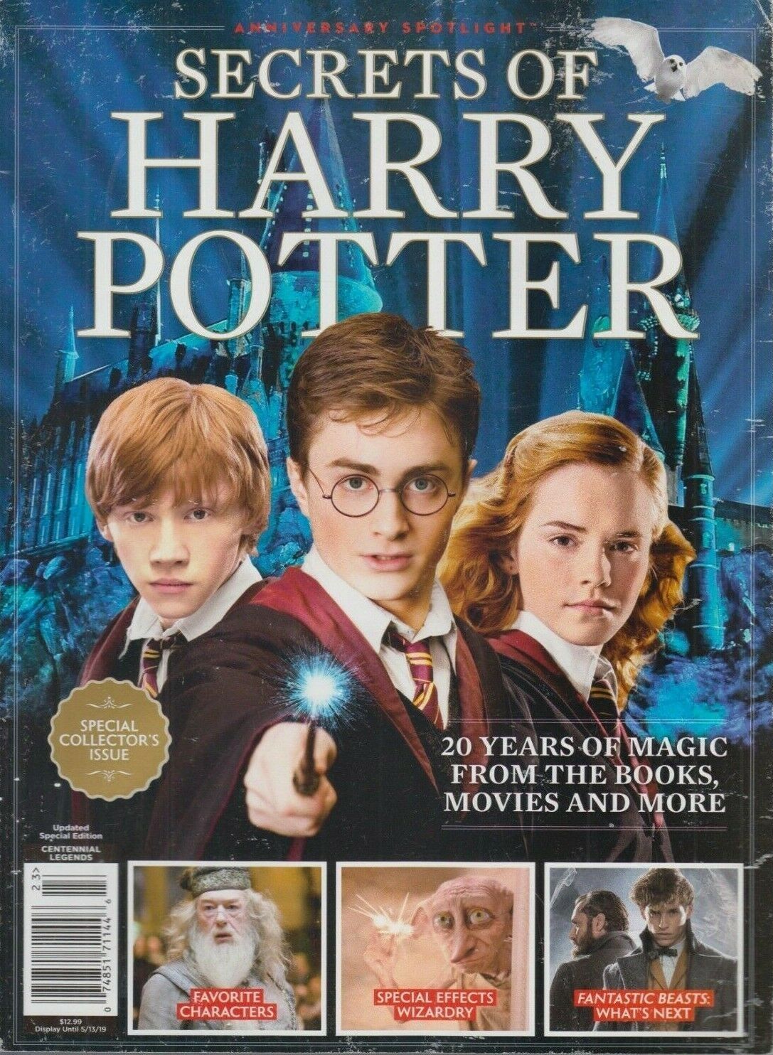 CENTENNIAL ENTERTAINMENT ANNIVERSARY SPOTLIGHT magazine side cover  March 2019