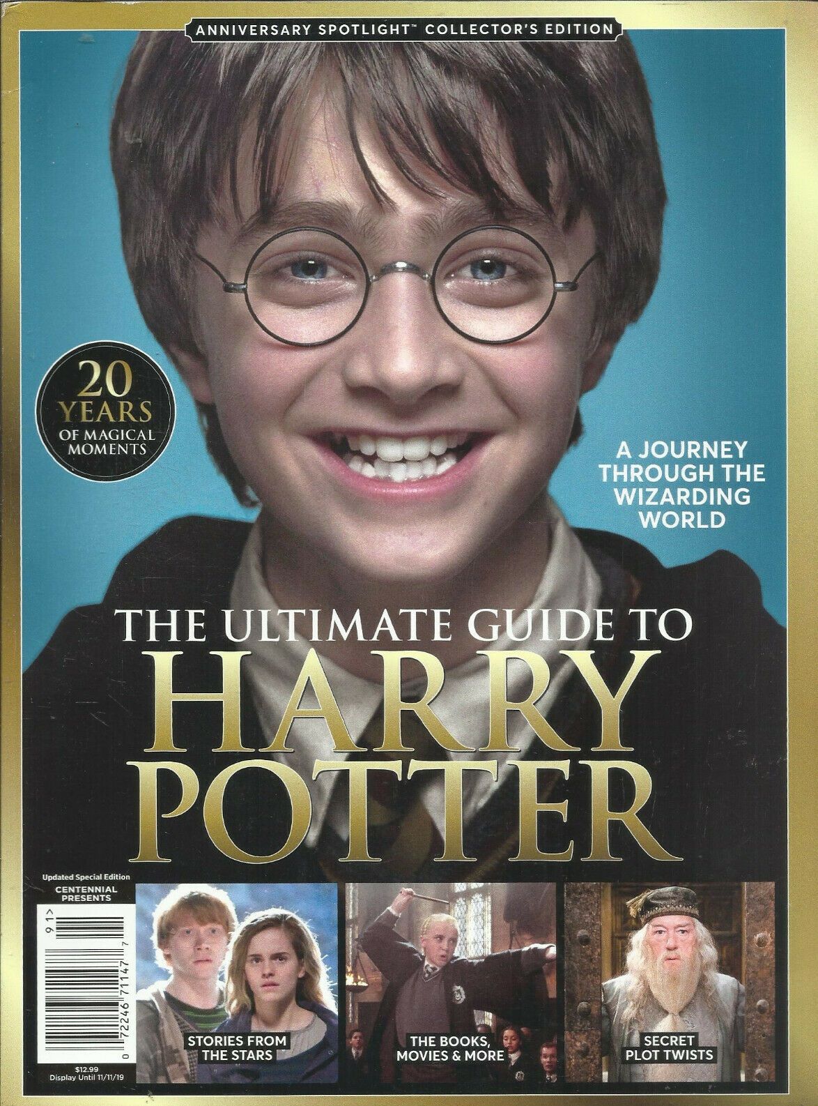 CENTENNIAL ENTERTAINMENT ANNIVERSARY SPOTLIGHT magazine side cover  September 2019