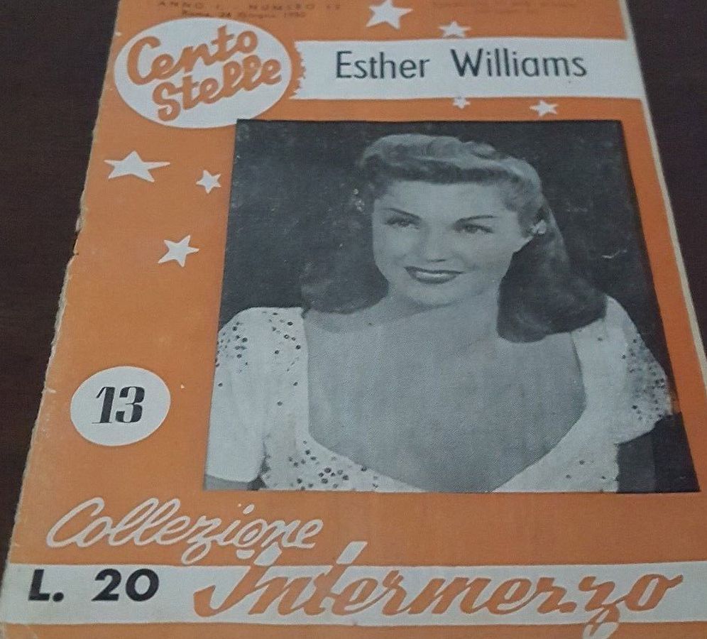 CENTO STELLE magazine side cover Issue 13 24 June 1950