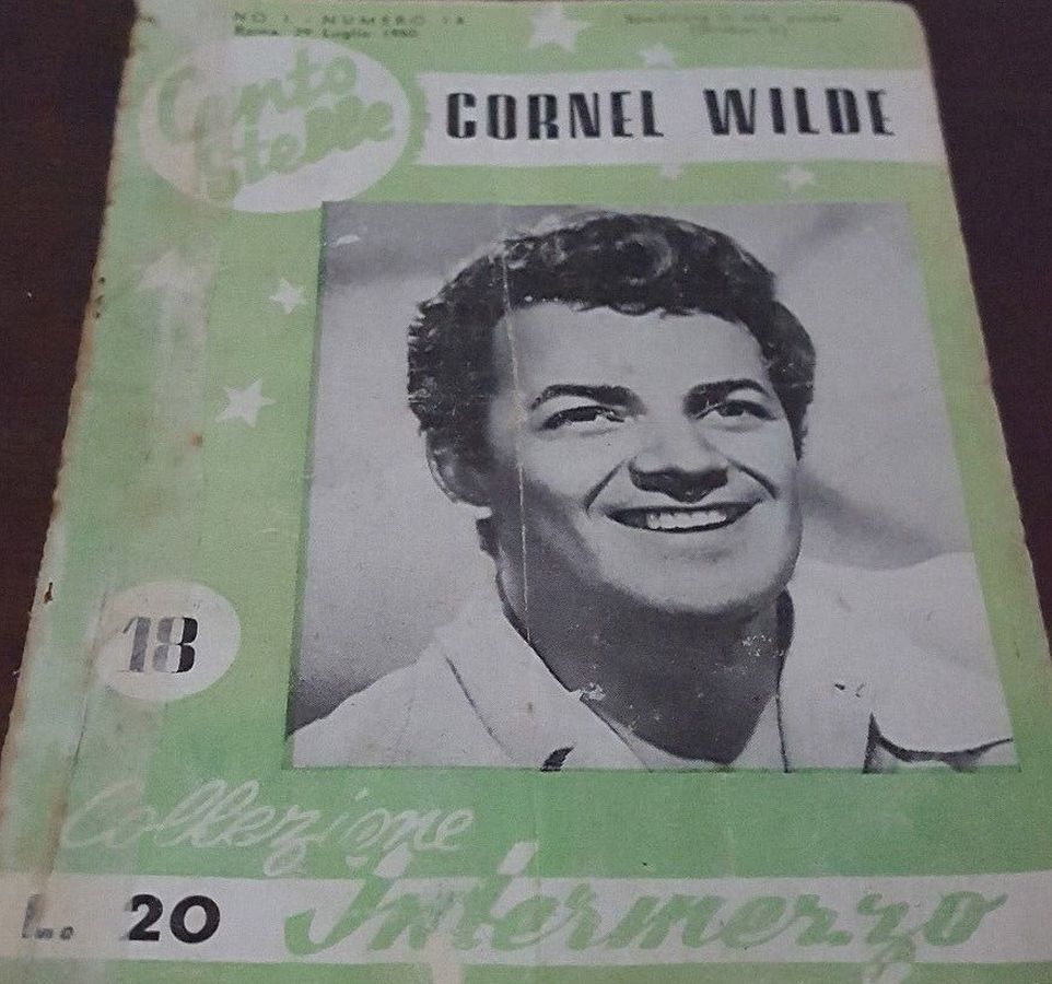 CENTO STELLE magazine side cover Issue 18 29 July 1950
