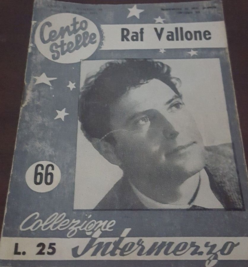 CENTO STELLE magazine side cover Issue 66 30 June 1951