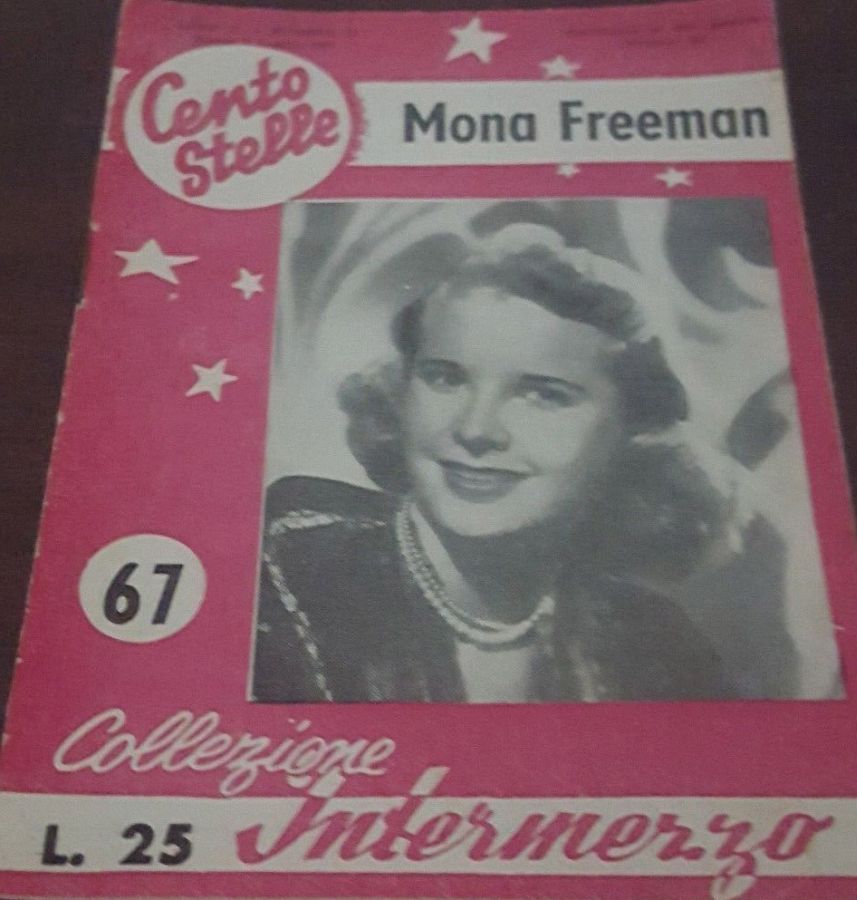 CENTO STELLE magazine side cover Issue 67 7 July 1951