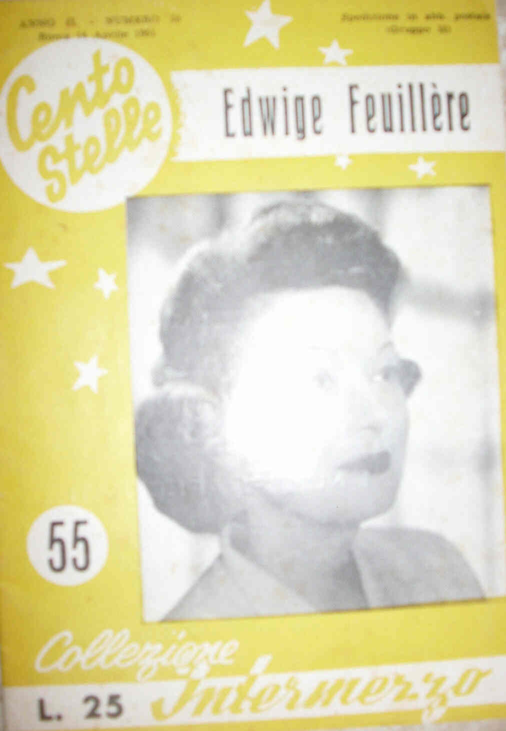 CENTO STELLE magazine side cover Issue 55 17 April 1951