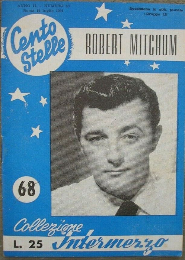 CENTO STELLE magazine side cover Issue 68 14 July 1951
