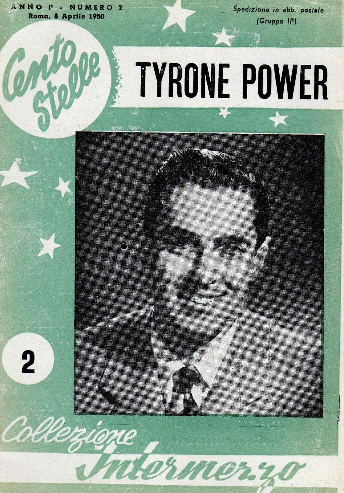 CENTO STELLE magazine side cover Issue 2 8 April 1950