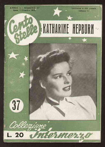 CENTO STELLE magazine side cover Issue 37 9 December 1950
