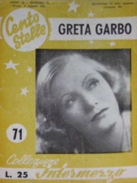 CENTO STELLE magazine side cover Issue 71 4 August 1951
