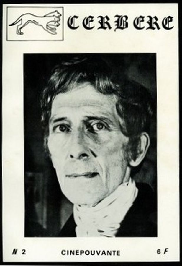 CERBERE magazine side cover Issue 2   1973