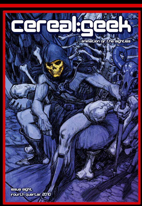 CEREAL GEEK magazine side cover Issue 8 October/December 2010