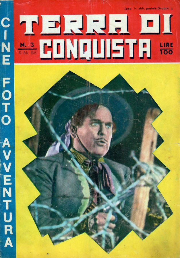 CINE FOTO AVVENTURA magazine side cover Issue 3 15 February 1958