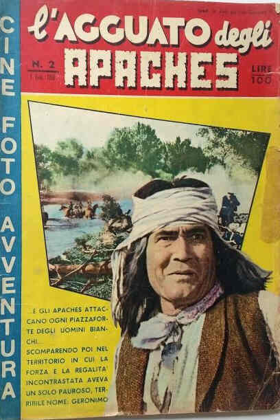 CINE FOTO AVVENTURA magazine side cover Issue 2  February 1958