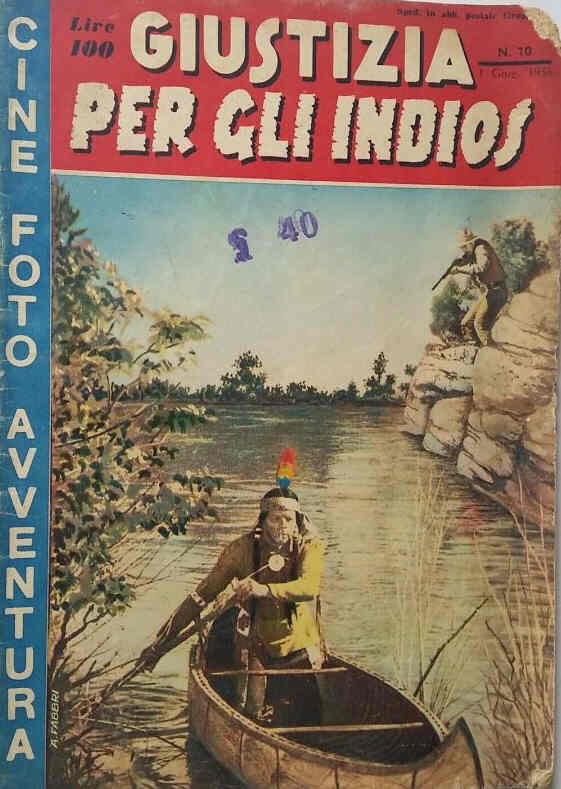 CINE FOTO AVVENTURA magazine side cover Issue 10  June 1958