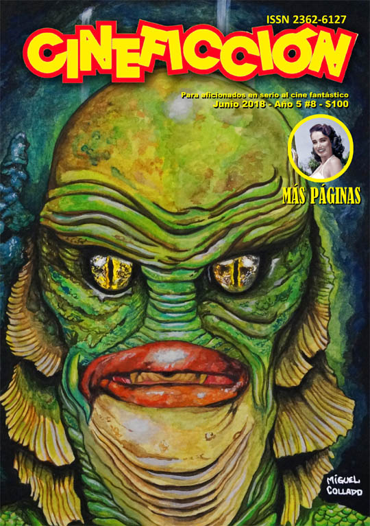 CINEFICCION magazine side cover Issue 8  June 2018