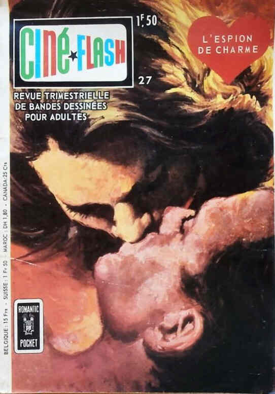 CINE FLASH magazine side cover Issue 27   1969
