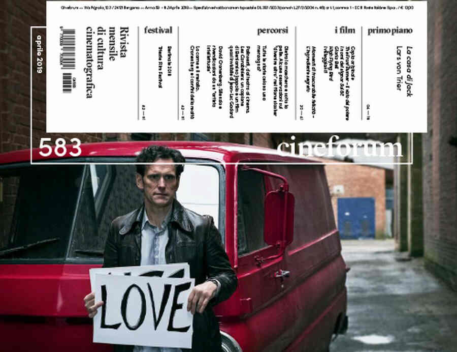 CINEFORUM magazine cover Issue 583  April 2019