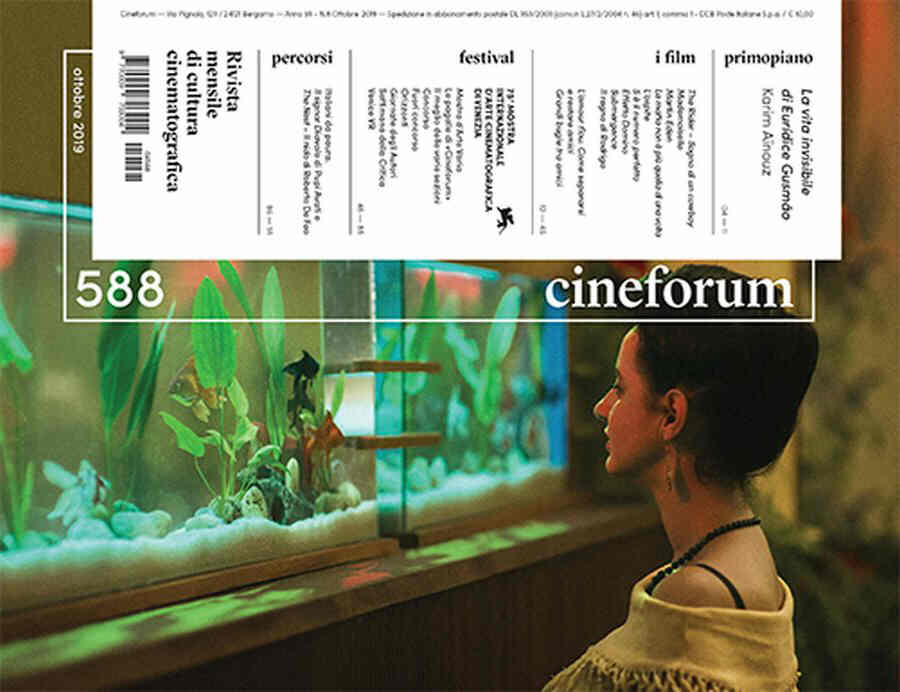 CINEFORUM magazine side cover Issue 588  October 2019