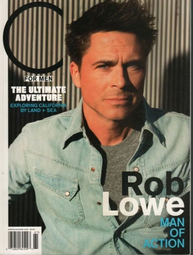 C FOR MEN CALIFORNIA STYLE magazine side cover Spring 2016