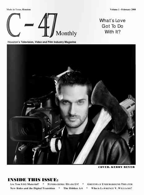C-47 HOUSTON magazine side cover February 2008
