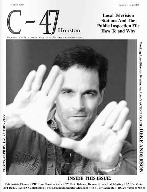 C-47 HOUSTON magazine side cover June 2008