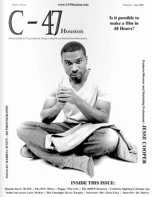 C-47 HOUSTON magazine side cover July 2008