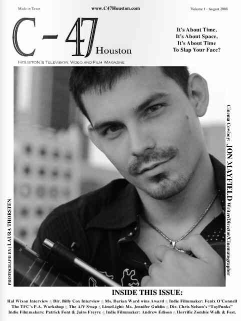 C-47 HOUSTON magazine side cover August 2008