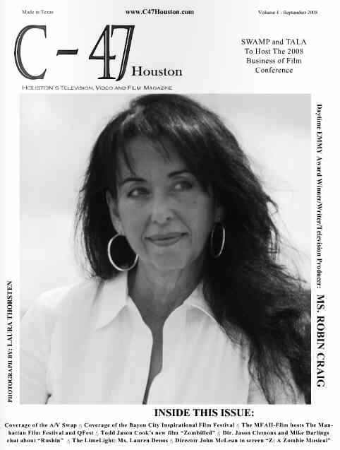 C-47 HOUSTON magazine side cover September 2008
