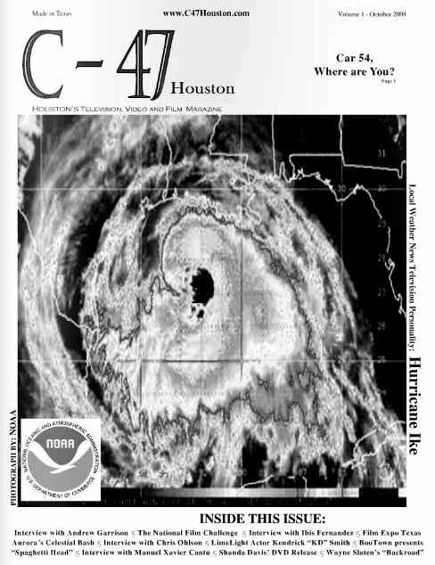 C-47 HOUSTON magazine side cover October 2008