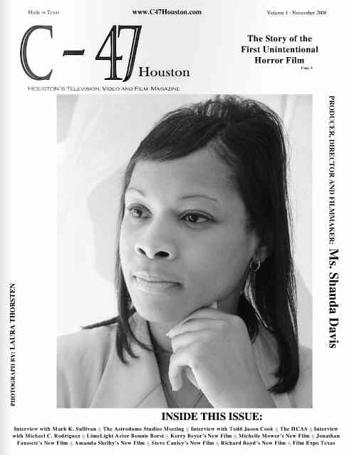 C-47 HOUSTON magazine side cover November 2008