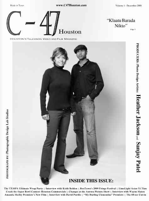 C-47 HOUSTON magazine side cover December 2008