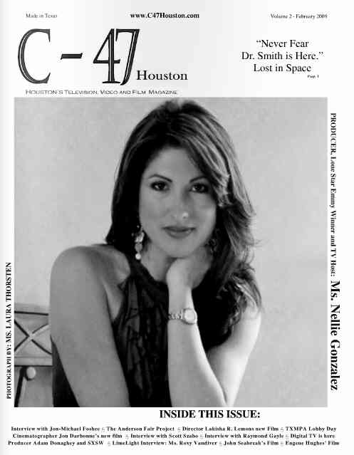C-47 HOUSTON magazine side cover February 2009