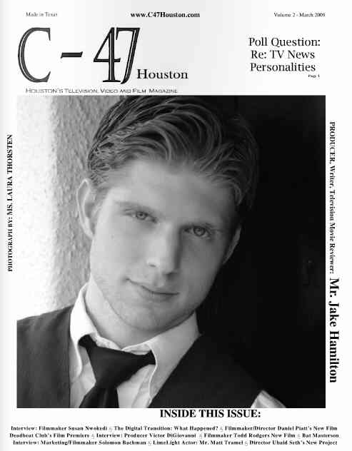 C-47 HOUSTON magazine side cover March 2009