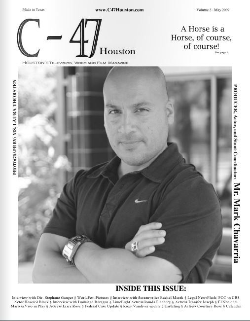 C-47 HOUSTON magazine side cover May 2009