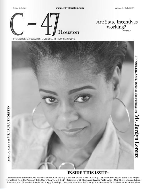C-47 HOUSTON magazine side cover July 2009