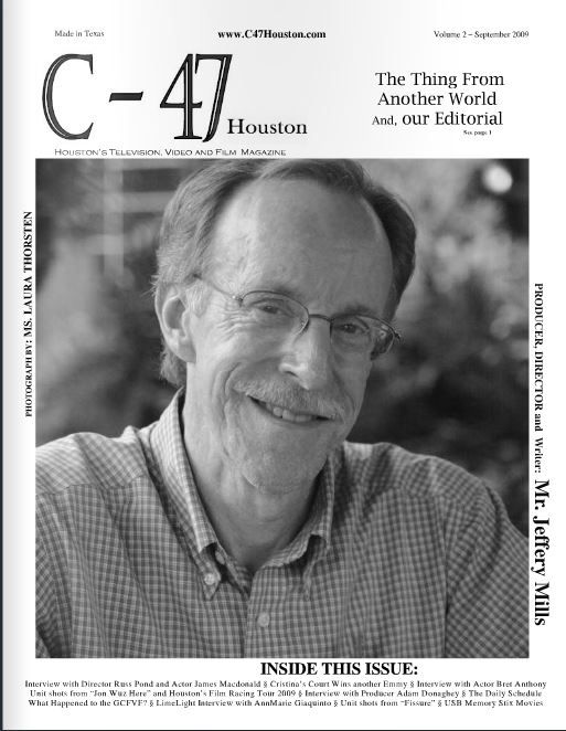 C-47 HOUSTON magazine side cover September 2009