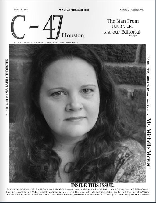 C-47 HOUSTON magazine side cover October 2009