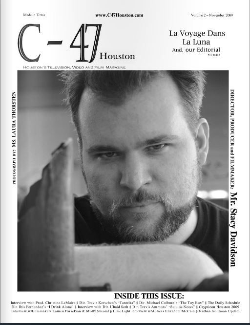 C-47 HOUSTON magazine side cover November 2009